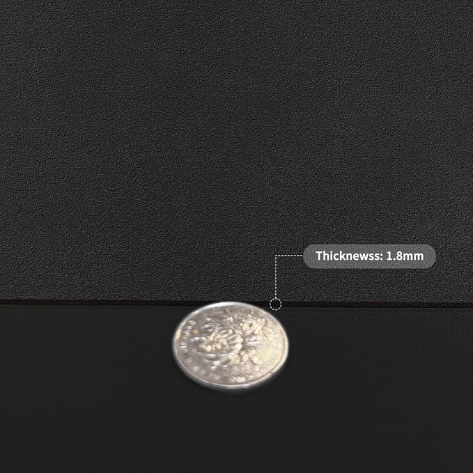 Dresser Covers Top - 22x44 Inch Waterproof Easy to Clean Can Conceal Flaws Protector The Table Top from Scratches Used for Coffee Table Dresser(Black+Black 22x44)