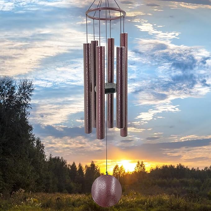 ASTARIN Sympathy Memorial Wind Chimes - Large Deep Tone Outdoor in Memory of Loved Ones - 36 Inch