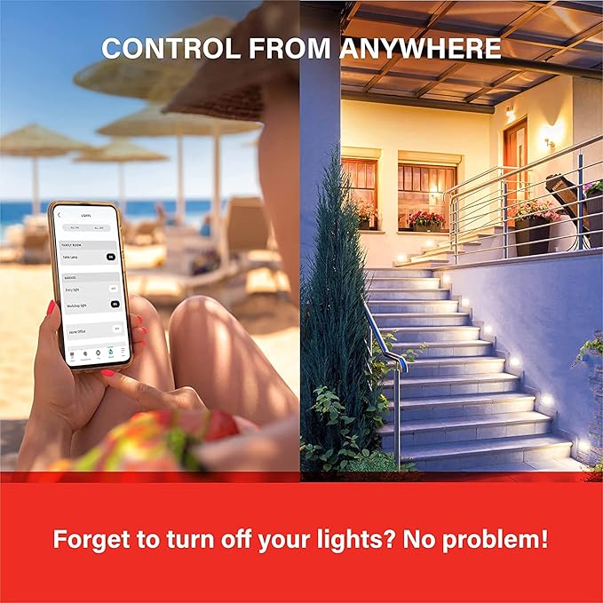 Sengled Alexa Light Bulbs, 100W Equivalent, S1 Auto Pairing with Alexa Devices, Smart Light Bulb that Work with Alexa, Bluetooth Mesh Smart Home Lighting, ‎Warm Light Bulbs, No Hub Required, 4-Pack,