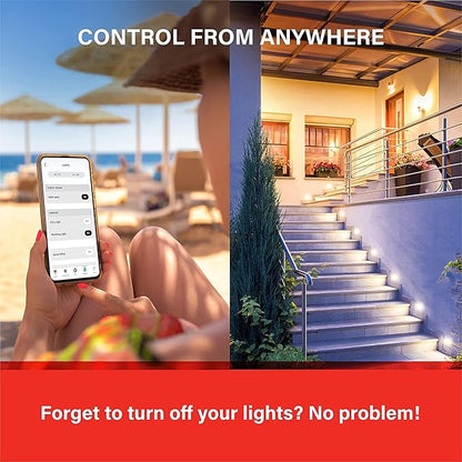 Sengled Alexa Light Bulbs, 100W Equivalent, S1 Auto Pairing with Alexa Devices, Smart Light Bulb that Work with Alexa, Bluetooth Mesh Smart Home Lighting, ‎Warm Light Bulbs, No Hub Required, 4-Pack,