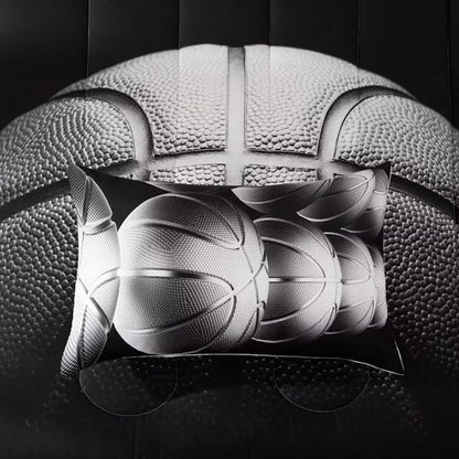 Basketball Comforter Set Full Size for Boys Kids Teens All Season Sports Theme Basketball Bedding Sets Teenage Bed Bedrooom Set 3 Pieces with Pillowcases,