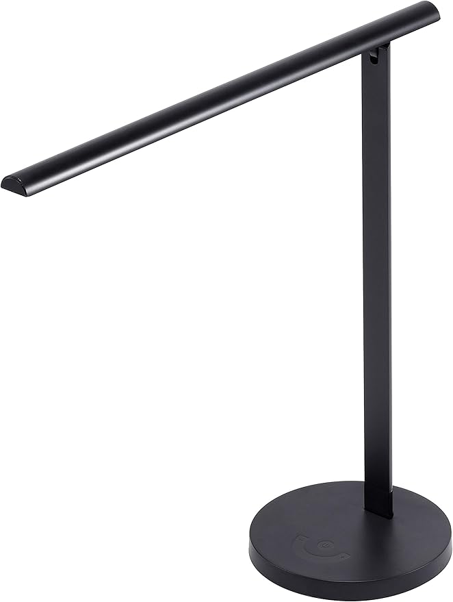 Bostitch Office Dimmable LED Desk Lamp with Adjustable Color Temperature, Black