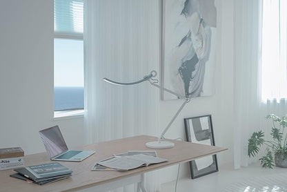 BenQ e-Reading LED Desk Lamp Designed for Monitor Suitable for Designers, Engineers, Architects, Studying, Gaming (Ergonomic, Dimmable, Warm/Cool White) - Matte Blue