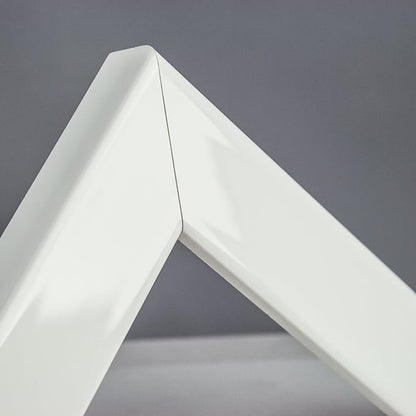 Craig Frames BW26460 12 by 18-Inch Picture Frame, Smooth Wrap Finish, 1.25-Inch Wide, Glossy White