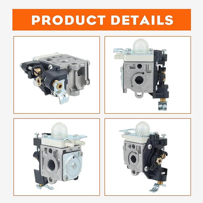 Hipa RB-K106 PB-250LN Carburetor with Repower Kit Spark Plug for Echo Leaf Blower PB250 ES-250 PB-250 PB-250LN Handheld Blower A021003661 Carb