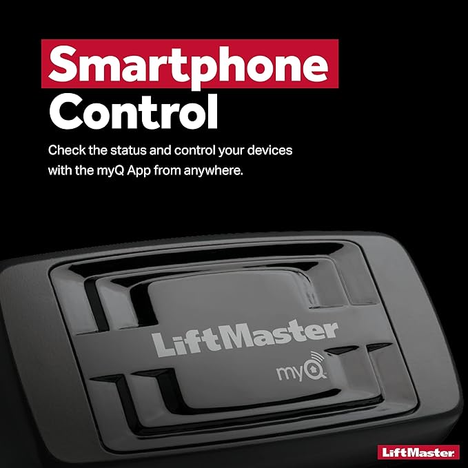 LiftMaster 828LM - Internet Gateway - Only Works with LiftMaster Security+ 2.0 Garage Door Openers - Smart Control for MyQ-Enabled Devices Including Garage Door Openers & Gate Operators