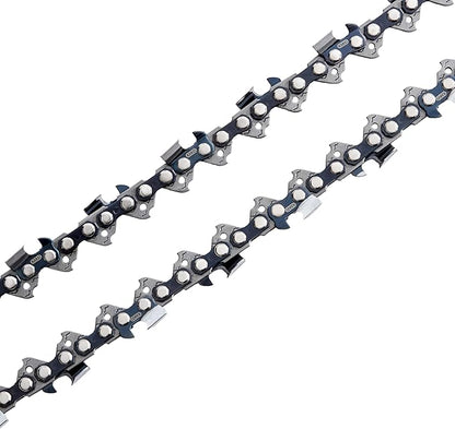KAKEI 20 Inch Chainsaw Chain .325" Pitch .058" Gauge 76 Drive Links for Blue Max 53543, 8901, 8902 (3 Chains) - Full Chisel