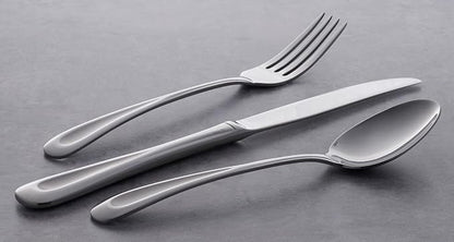 Oneida Satin Sand Dune Dinner Forks Silverware Set for 4, Flatware | Satin finish, dishwasher safe | cutlery set for kitchen and dining, utensil set, rust resistant, kitchen essentials