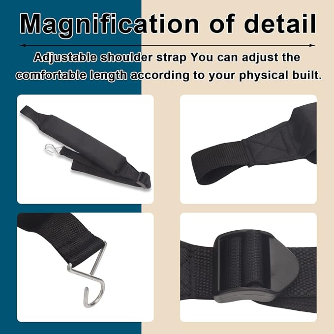4 Pack 511758401 Leaf Blower Shoulder Straps for RedMax EBZ8500RH EB4401 EB4300 EBZ8500 EBZ8050RH EBZ8050 EBZ8001RH EBZ8001 EBZ7500RH EBZ7500 EBZ6500RH EBZ6500 EBZ8000