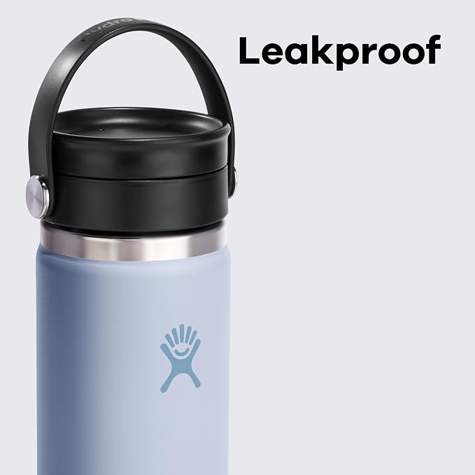 Hydro Flask Flex Sip Coffee Tumbler – Insulated Stainless Steel, Non Spill, Leak Proof Travel Coffee Cup 20 Oz Oat Tan