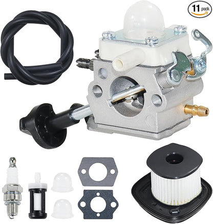 BG86 Carburetor with BG86 Air filter BG86 Stub Spark Arrestor Replaces ZAMA C1M-S261B, C1M-S261C, 4241 120 0606, 4241 120 0607 for Sthil SH86, SH86C, BG86, BG86CE, BG86Z, BG86CEZ Leaf Blowers