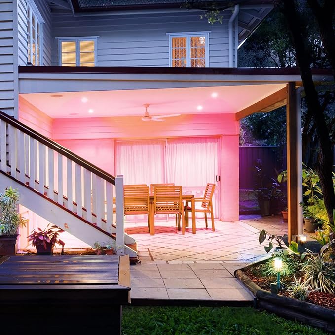LIFX Color, 1100 lumens BR30 E26, 2.4GHz Wi-Fi Smart LED Light Bulb, Billions of Colors and Whites, No Bridge Required, Works with Alexa, Hey Google, HomeKit and Siri, Multicolor (Pack of 2)