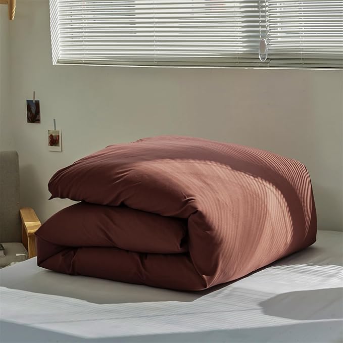 Brick Red Comforter Set Twin Clay Color Bedding Set Women 3 Pieces Solid Color Blanket Set Solid Brick Red Comforter Set Twin Dark Red Comforter Set