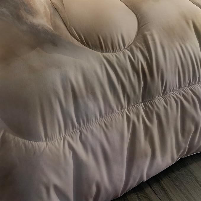 Horse Comforter Twin Size,Galloping Horse Comforter Set for Kids Teens Girls Boys,3Pcs Bedding Set Printed Comforter with 2 Pillowcases,Soft and Lightweight，Twin Size