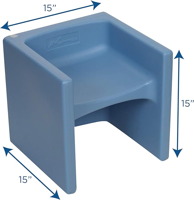 Children's Factory Woodland Set of 4 Cube Chairs