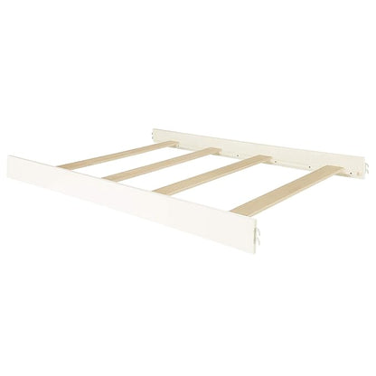 Evolur Signature Westbury Convertible Crib Wooden Full Size Bed Rail, Aged White