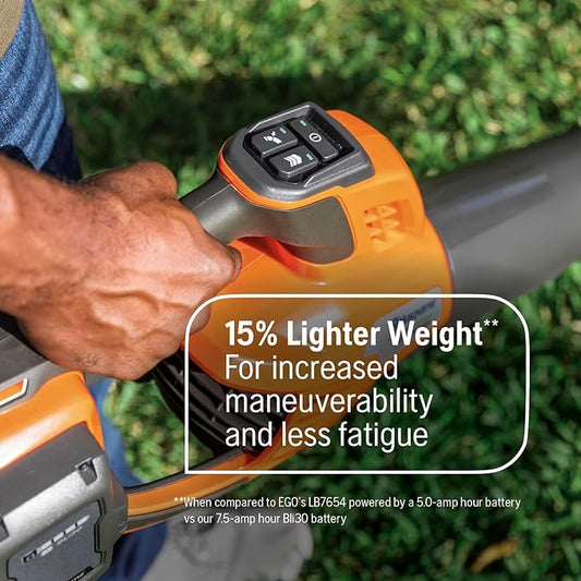 Husqvarna Leaf Blaster 350iB Battery Powered Cordless Leaf Blower, 200-MPH 800-CFM Battery Leaf Blower with Brushless Motor and Quiet Operation, 40V Lithium-Ion Battery and Charger Included