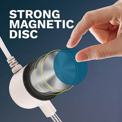 Sewing Machine Light, Magnetic, Flexible 60 LED Work Lights, Bandsaw Accessories, Scroll Saw with Extra Long Gooseneck (2 Pack) - 4 Mount anywhere discs included