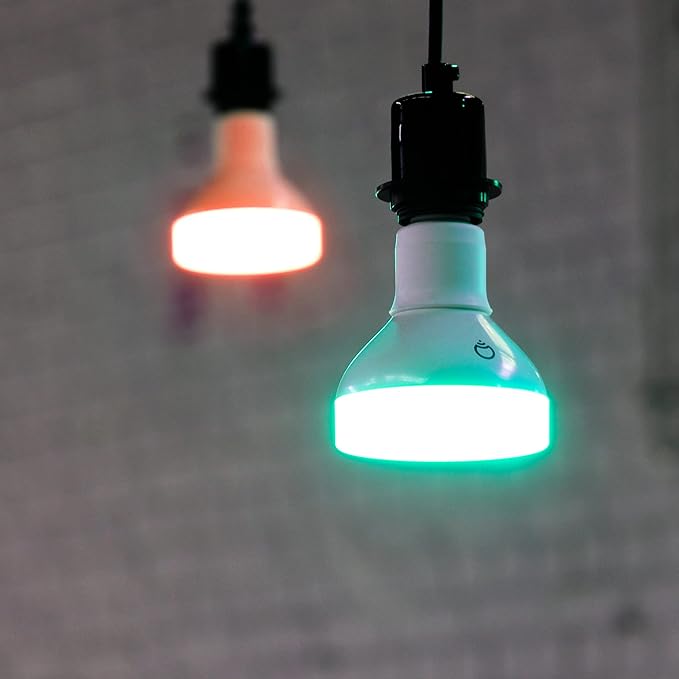LIFX Color, 1100 lumens BR30 E26, 2.4GHz Wi-Fi Smart LED Light Bulb, Billions of Colors and Whites, No Bridge Required, Works with Alexa, Hey Google, HomeKit and Siri, Multicolor (Pack of 2)