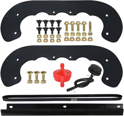99-9313 Snow Blower Paddles with 55-8760 Scraper Blade, 95-6151 Belt Replaces Toro 99-9313 Paddle Kit, Toro 55-8760 Scraper Blade for Toro CCR 2400, CCR 2450, CCR 3000, CCR 3650 Snowblowers