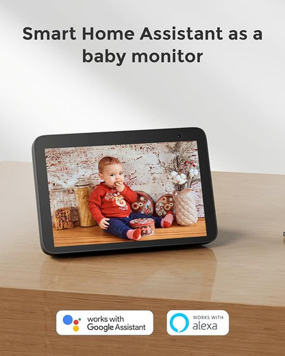 REOLINK Indoor Security Camera E1 Pro(Black), 4MP Plug-in Pet Camera Support 2.4/5 GHz WiFi, 360 Degree Auto Tracking Baby/Dog Monitor, Person/Pet Detection, Night Vision, 2 Way Audio, Local Storage