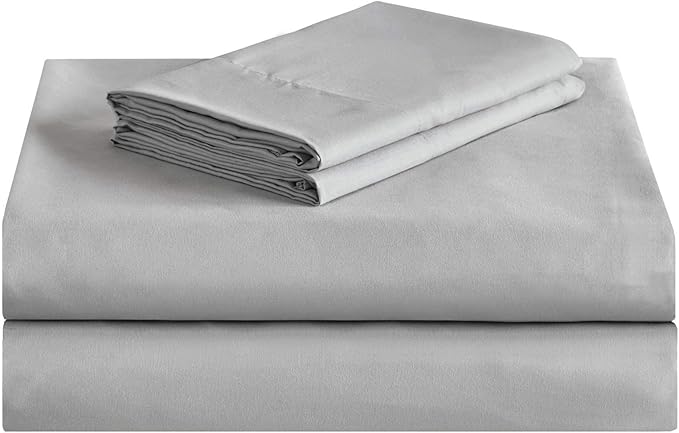 Comfort Spaces Comforter Sets with Sheets - Bed in a Bag 9 Pieces Teen Bedding Sets , Red and Grey Stripes Bedding Full, College Full Bed Set with 2 Side Pockets Bedroom Organizer