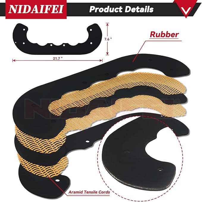 99-9313 Snow Blower Paddles Replaces 125-1128 88-0771 55-9250 55-9251 55-9252 73-046 780-180 for Toro 210R 621 720E 721E 721r CCR2000 CCR2400 CCR2400E CCR2450 CCR2500 CCR3650 Snowthrower