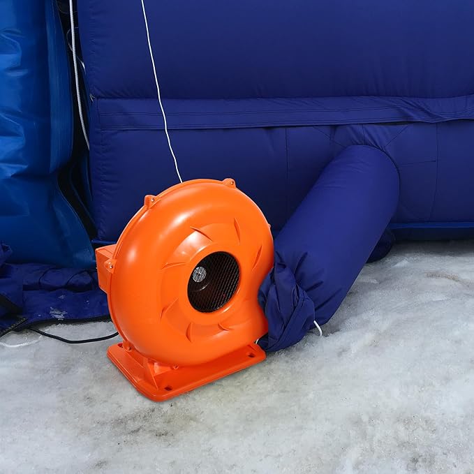 VEVOR Inflatable Blower, 900W, 1 HP & 1.2 HP Bounce House Blower, Commercial-grade Air Blower for Inflatables, 3300 RPM, Bouncy Castle Electric Blower Perfect for Bounce House, Waterslides, ETL Listed