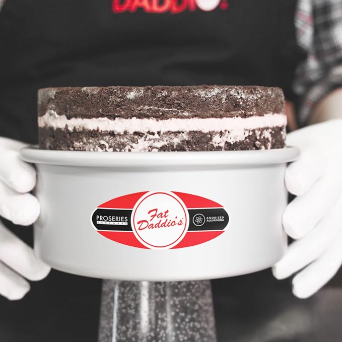 Fat Daddio's PCC-123 Anodized Aluminum Round Cheesecake Pan, 12 x 3 Inch