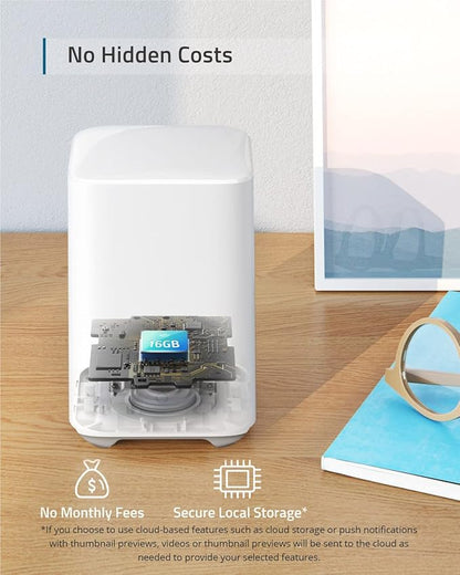 eufy Security, eufyCam 2C 2-Cam Kit with Solar Panel 2W, Security Camera Wireless Outdoor, Home Security System, HomeKit Compatibility, 1080p HD, IP67, Night Vision, Motion Only Alert, No Monthly Fee