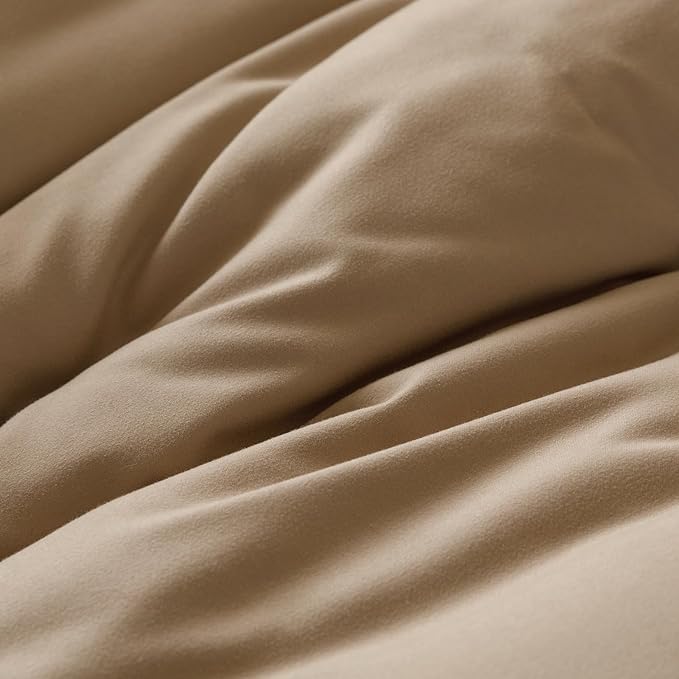 Champagne Flower Comforter King Champagne Sunflower Print Bed King Comforter Set 3 Pieces Champagne Floral Comforter Set for Women Girls Bedroom Decor All Season Hotel Quality Comforter Set