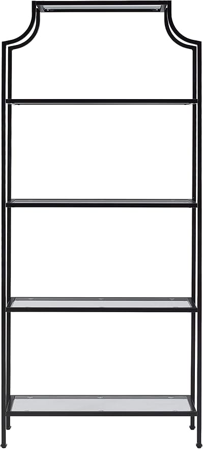 Crosley Furniture Aimee Etagere Bookcase, Oil-Rubbed Bronze