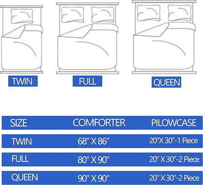 Gamer Comforter Sets Full Size for Boys Teen,Game Controller Colorful Comforter with 2 Pillowcases,Soft Microfiber Video Gaming 3 Piece Bedding Set for Game Lovers,All Season(Black,Full)