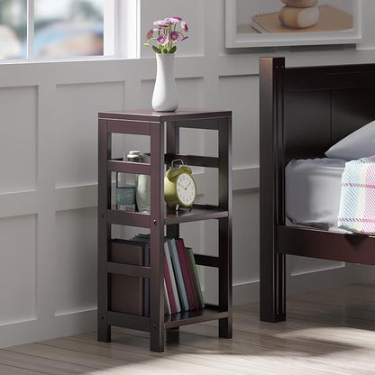Winsome Leo Model Name Shelving, Tall, Espresso