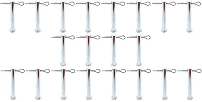 Replacement Snowthrowers Simplicity or Snapper Shear Pins for 703063, 1668344, 1686806yp (20 Pack)