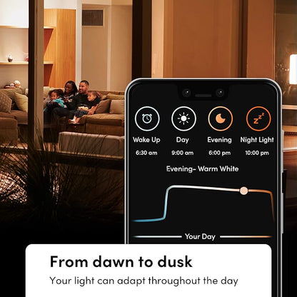 LIFX Color A19 800 lumens, Billions of Colors and Whites, Wi-Fi Smart LED Light Bulb, No bridge required, Works with Alexa, Hey Google, HomeKit and Siri.