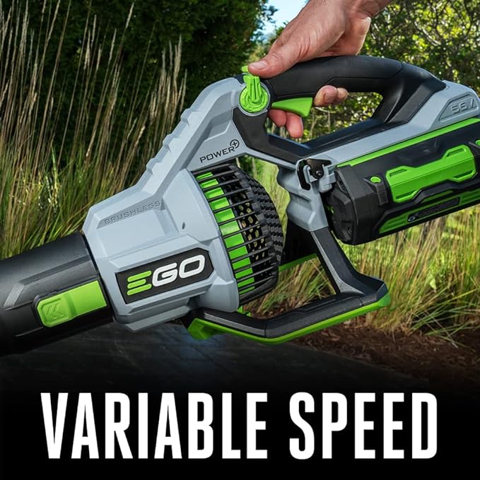 EGO Power+ LB7650 Variable-speed Turbo 56-Volt 765 CFM Cordless Leaf Blower Battery and Charger Not Included