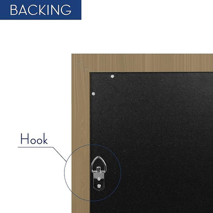 Bathroom Wall Mirror, Decorate Bathroom Mirrors for Wall, Rectangle Modern Bathroom Wall Mounted Mirror Vertical or Horizontal Hanging for Living Room (Gold Framed 40" x24'')