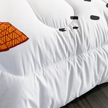 CVHOUSE Tractor Bedding Sets for Boys,Excavators Comforter Full,Boys Cartoon Truck Comforter Set,Trucks Tractors Cars Quilt Set with 1 Comforter and 2 Pillow Cases- 3 Piece