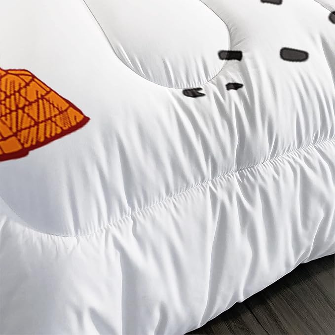 CVHOUSE Tractor Bedding Sets for Boys,Excavators Comforter Twin,Boys Cartoon Truck Comforter Set,Trucks Tractors Cars Quilt Set with 1 Comforter and 2 Pillow Cases- 3 Piece