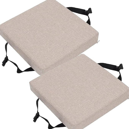 Stool Cushion Square Set of 2 for Bar Stool 14x14/15*15/12*12 Thick 5/8cm Dining Chair Pads (Color : 9#)