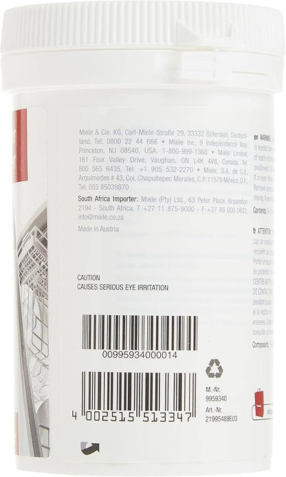 Miele DishClean Dishwasher Cleaner, Care Product for the Optimal Functioning of Dishwashers, Removing Odors and Limescale Deposits, 5.6 oz