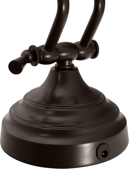 Cocoweb 12 inch Dimmable Multi-Functional Adjustable Toggle Switch LED Piano Desk Lamp - Mahogany Bronze DLED12MBD