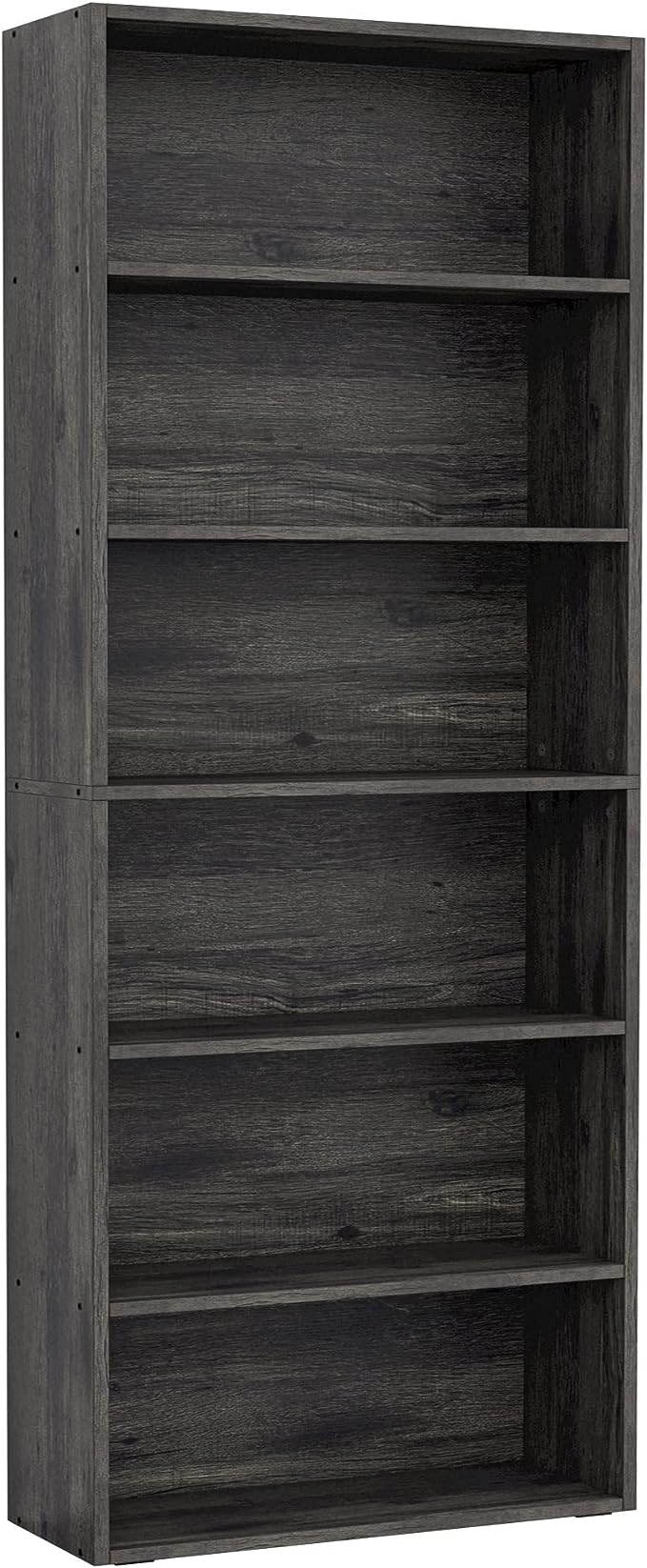 IRONCK Bookshelves and Bookcases Floor Standing 6 Tier Display Storage Shelves 70in Tall Bookcase Home Decor Furniture for Home Office, Living Room, Bed Room