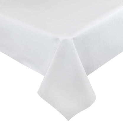 Quality Table Pad Protector, Superior Protection from Spills, Scratches & Heat - Reusable Vinyl Table Cloth with Cushion Flannel Backing (108" L x 54" W)