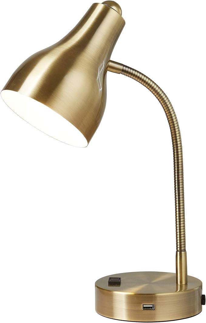 Urban Lifestyle Task Lamp, Gold