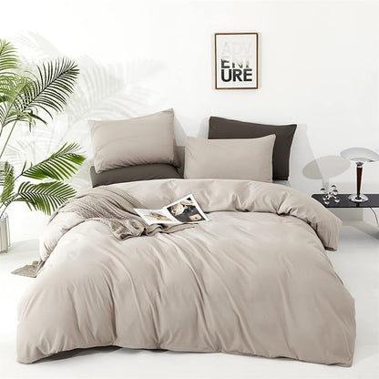 Light Khaki Comforter Set Twin Size Khaki Comforter 3 Pieces Champagne Color Twin Comforter Bedding Set Girls Solid Khaki Twin Bed Comforter Set All Season Gift