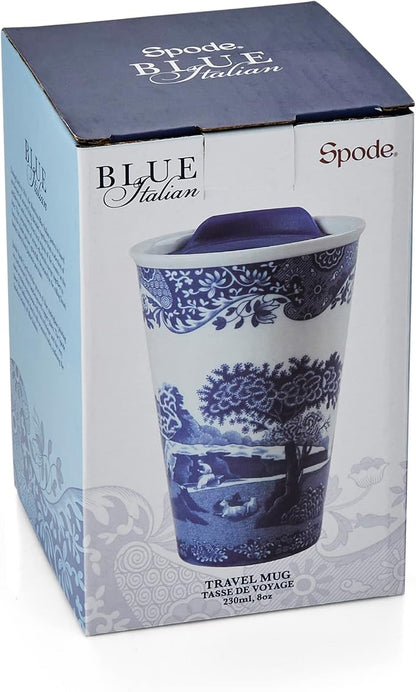 Spode Blue Italian 8oz Travel Mug