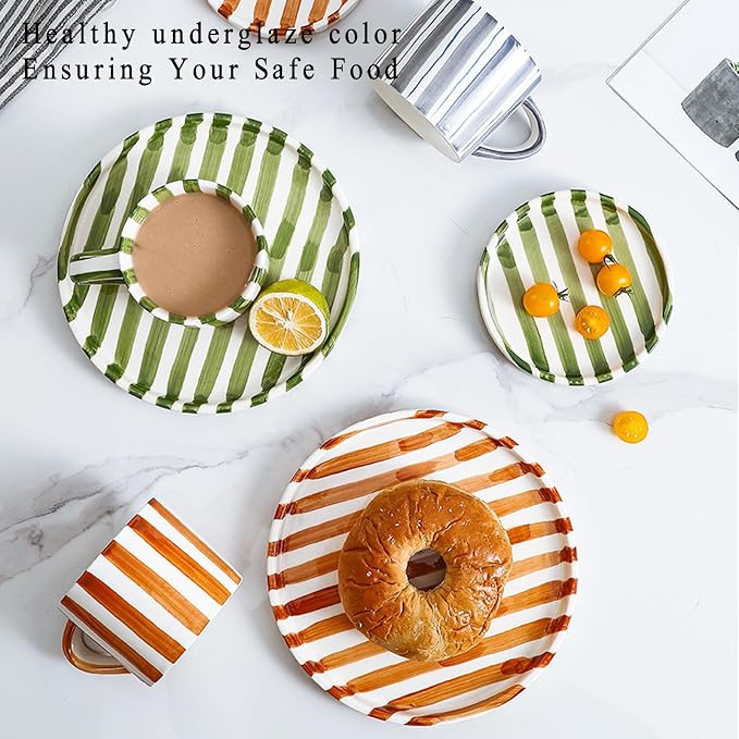 Ceramic Afternoon Serving Tray Dessert Cupcake Stand Serving Plat Tea Party Serving Platter for Cupcakes, Sevring Food, Dessert, Fruit, Cookie,E