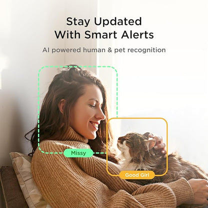 Petcube Cam 360 The Pack of 3 Camera | Ultimate Interactive WiFi Pet and Home Security Pan-Tilt Camera with Phone App, 1080p HD Video, 360° Rotation, Night Vision, Smart Alerts for Home Surveillance
